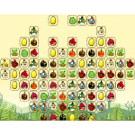 Angry birds connect puzzle
