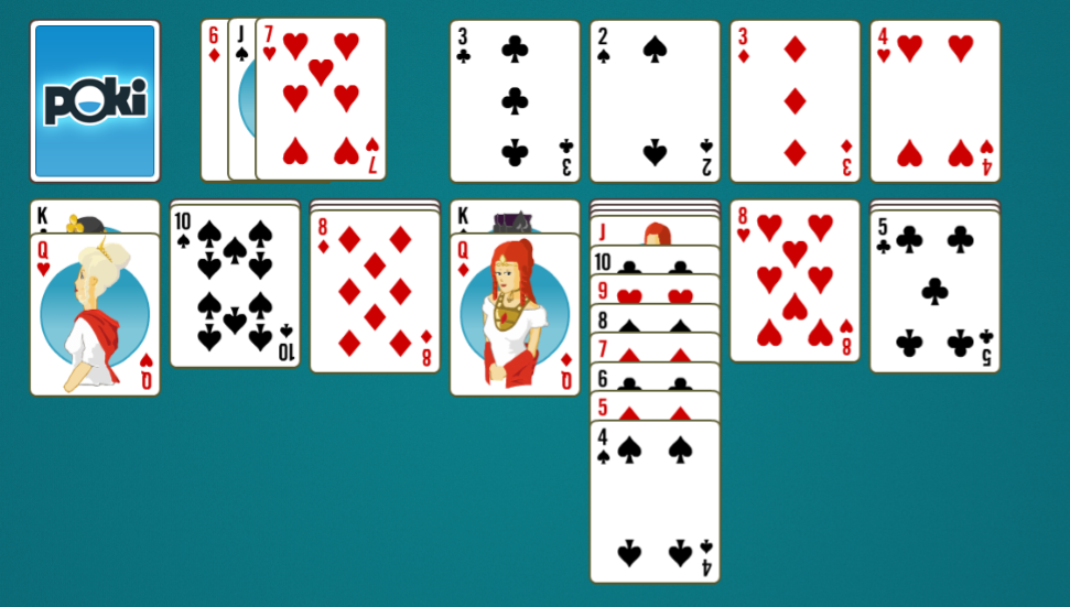 Poki Klondike Solitaire - Card Game on